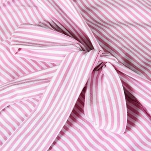 Pink & White Stripped Dress
